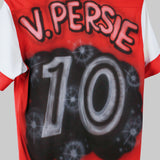 Airbrushed Arsenal 2010-11 V Persie Home Kit (M)