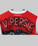 Airbrushed Arsenal 2010-11 V Persie Home Kit (M)
