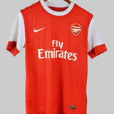 Airbrushed Arsenal 2010-11 V Persie Home Kit (M)
