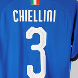 Italy 2018-19 Chiellini Home Kit (S)