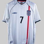 England 2002 Beckham Home Kit (M)