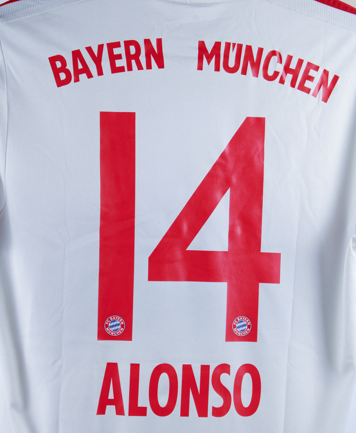 Bayern Munich 2015-16 Alonso Away Kit  (M)