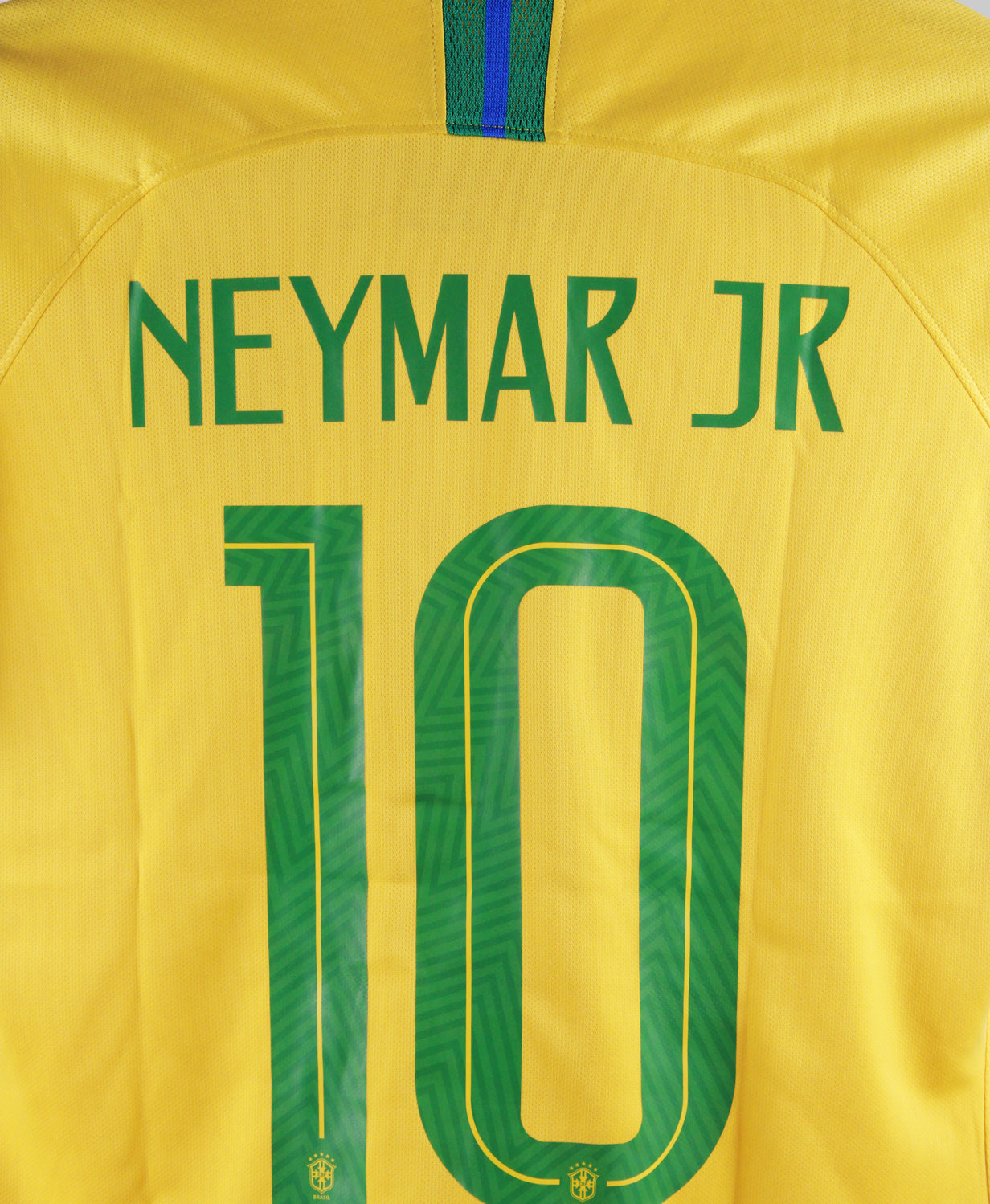 Brazil 2019-20 Neymar Home Kit  (WL)