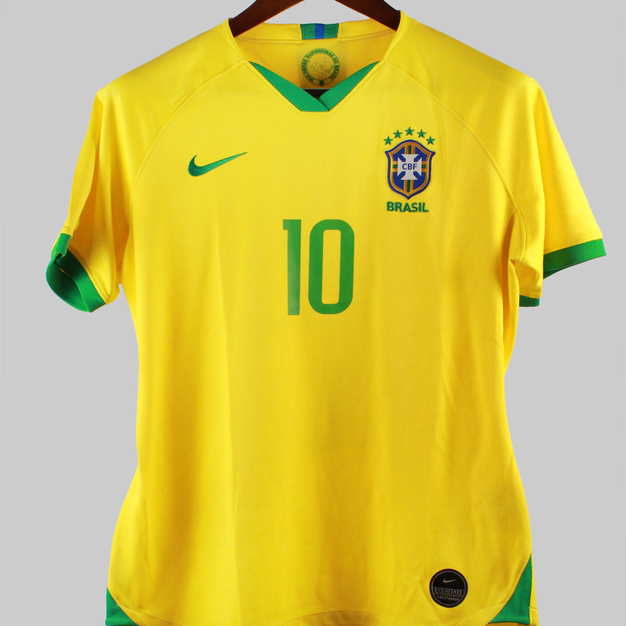 Brazil 2019-20 Neymar Home Kit  (WL)