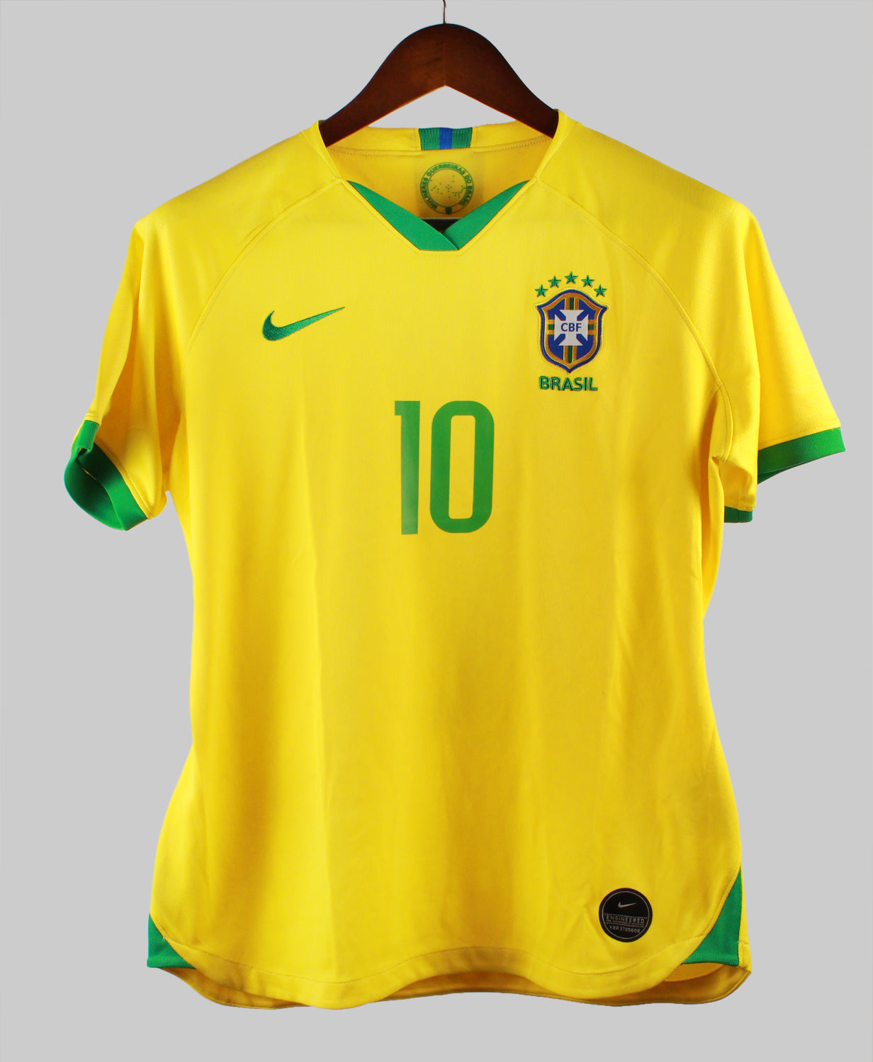 Brazil 2019-20 Neymar Home Kit  (WL)