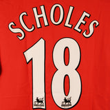Manchester United 2002-03 Scholes Home Kit (M)