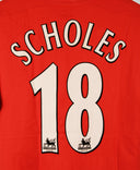 Manchester United 2002-03 Scholes Home Kit (M)