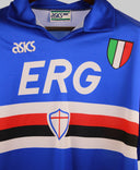 Sampdoria 1991-92 Home Kit (L)