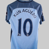Manchester City 2016-17 Kun Aguero Home Kit  (S)