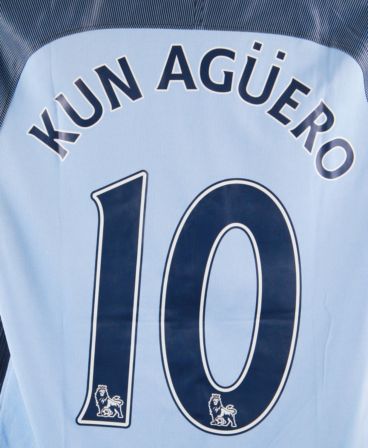 Manchester City 2016-17 Kun Aguero Home Kit  (S)
