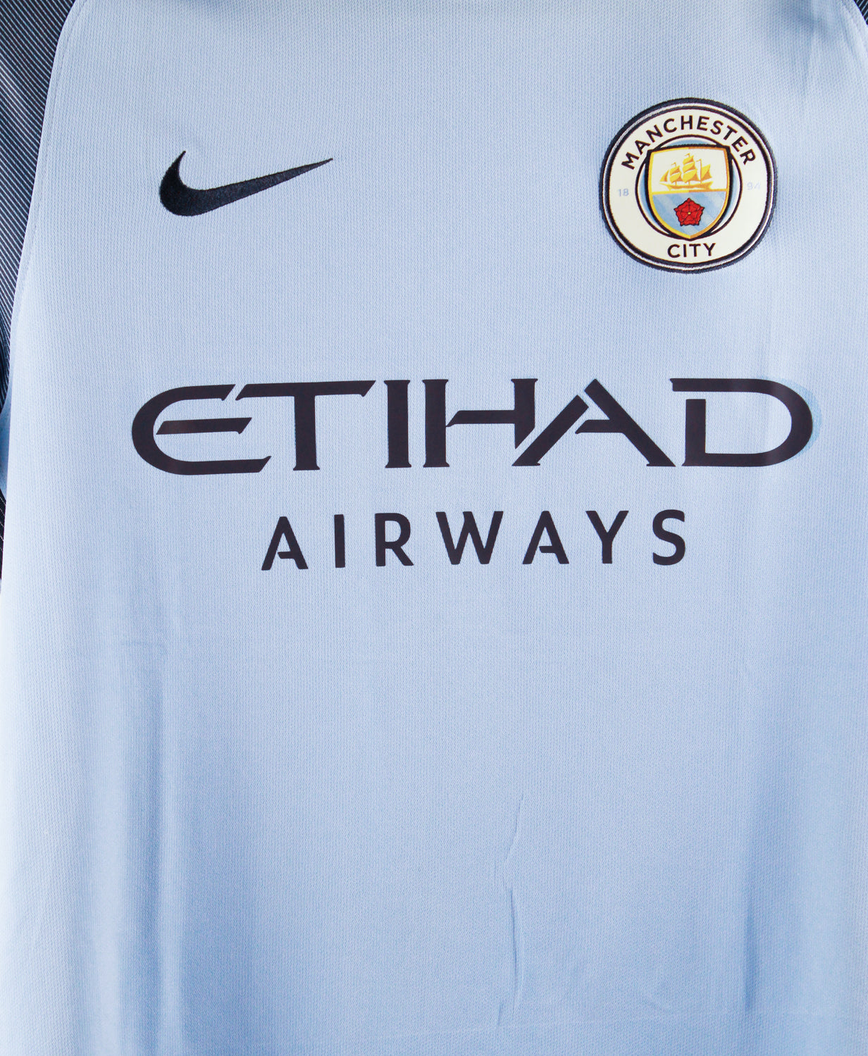 Manchester City 2016-17 Kun Aguero Home Kit  (S)