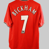 Manchester United 2000-01 Beckham Home Kit  (M)