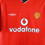 Manchester United 2000-01 Beckham Home Kit  (M)