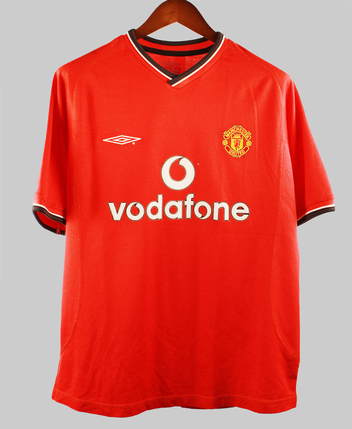 Manchester United 2000-01 Beckham Home Kit  (M)