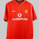 Manchester United 2000-01 Beckham Home Kit  (M)