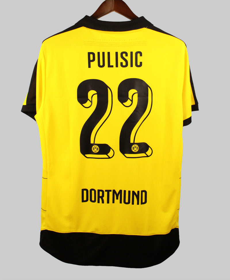 Dortmund 2015-16 Pulisic Home Kit (L)