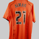 Valencia 2004-05 Aimar Away Kit  (L)
