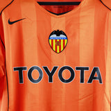 Valencia 2004-05 Aimar Away Kit  (L)