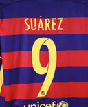 Barcelona 2017-18 Suarez Home Kit (L)