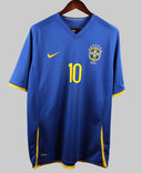 Brazil 2008 Ronaldinho Away Kit (XL)