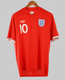 England 2009-10 Rooney Away Kit (L)