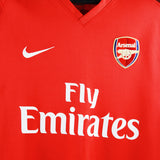 Arsenal 2008-09 Vela Home Kit (L)