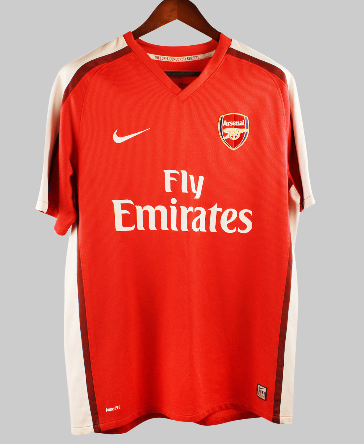 Arsenal 2008-09 Vela Home Kit (L)