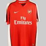 Arsenal 2008-09 Vela Home Kit (L)