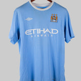 Manchester City 2009-10 Tevez Home Kit (L)
