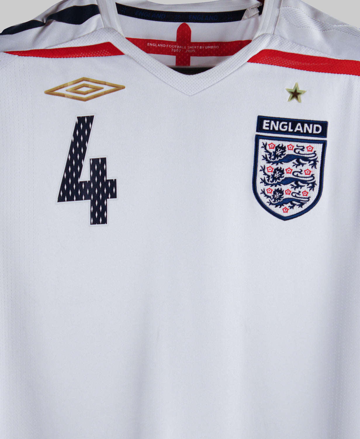England 2008 Gerrard Home Kit (XL)
