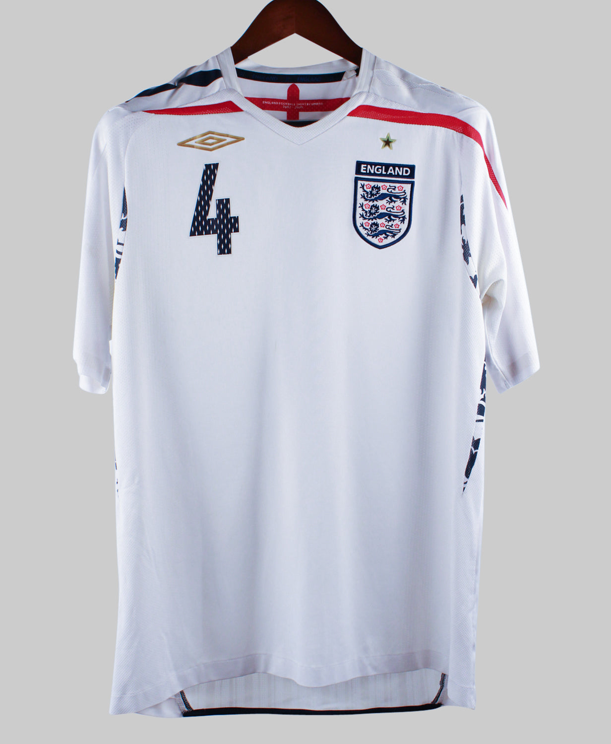 England 2008 Gerrard Home Kit (XL)