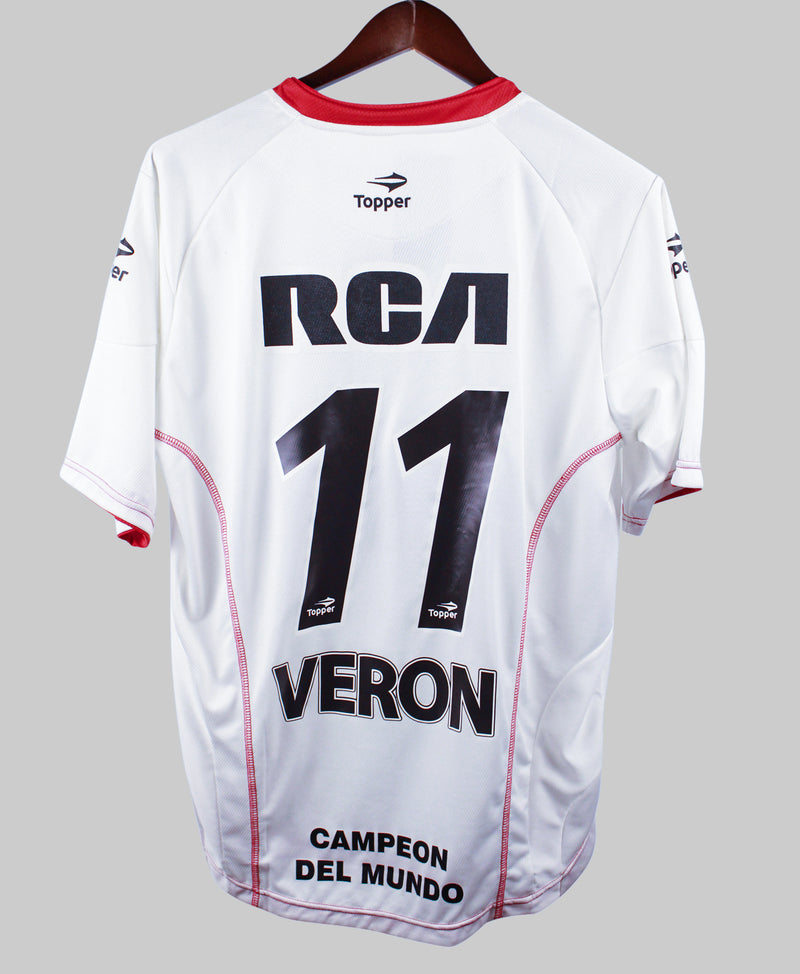 Estudiantes 2009-10 Veron Away Kit W/ Tags (L)
