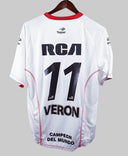 Estudiantes 2009-10 Veron Away Kit W/ Tags (L)