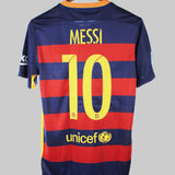 Barcelona 2018-19 Messi Home Kit (S)