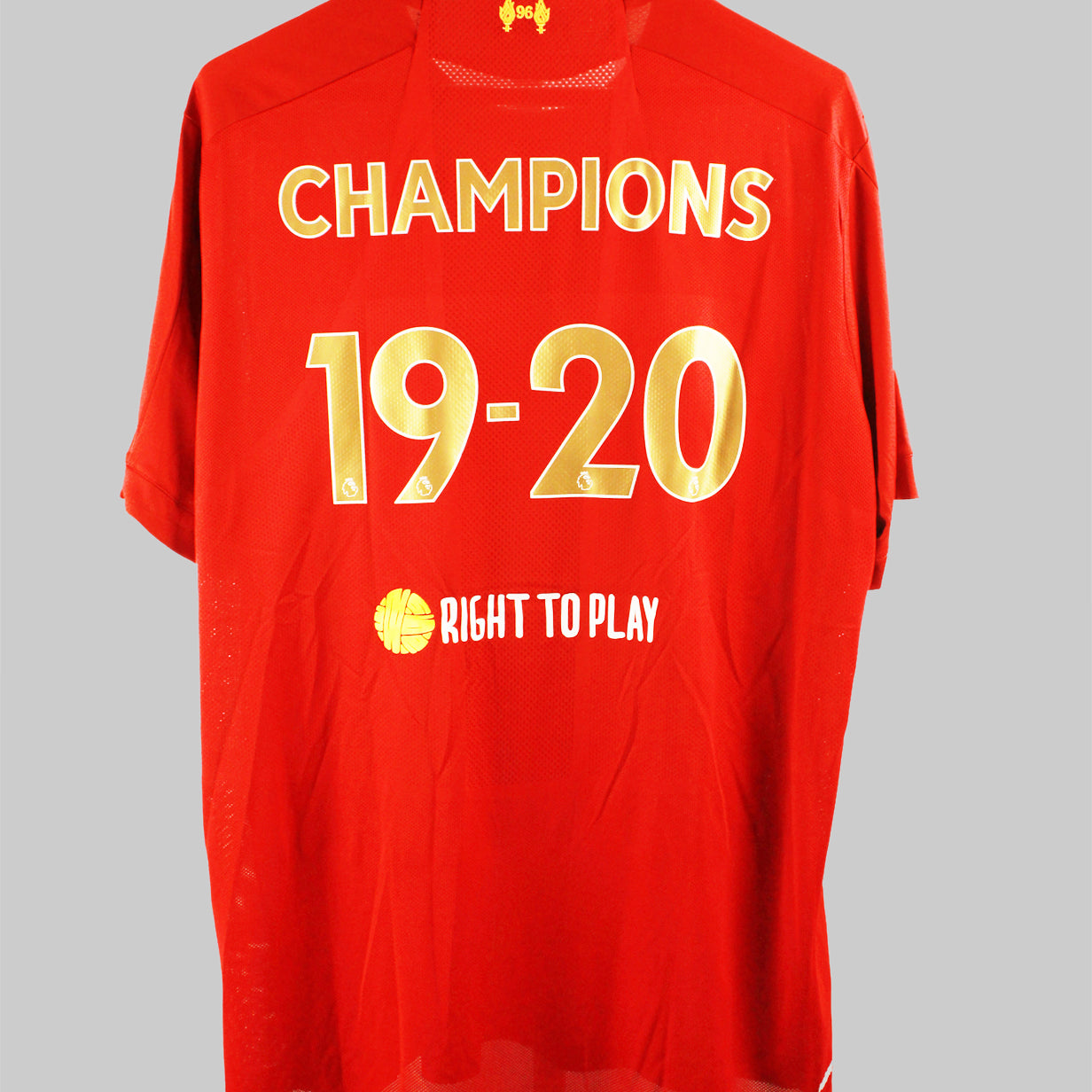 Liverpool 2019-20 Champions Commemorative Home Kit (2XL)