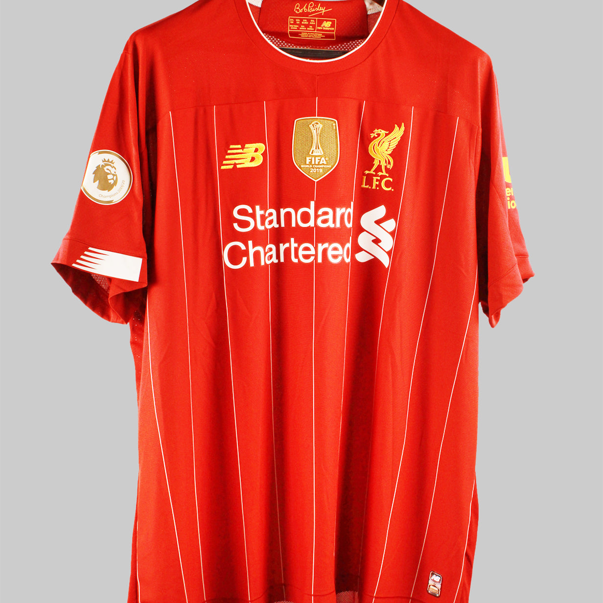 Liverpool 2019-20 Champions Commemorative Home Kit (2XL)