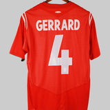 England 2004-05 Gerrard Away Kit (L)