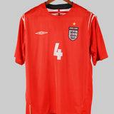 England 2004-05 Gerrard Away Kit (L)