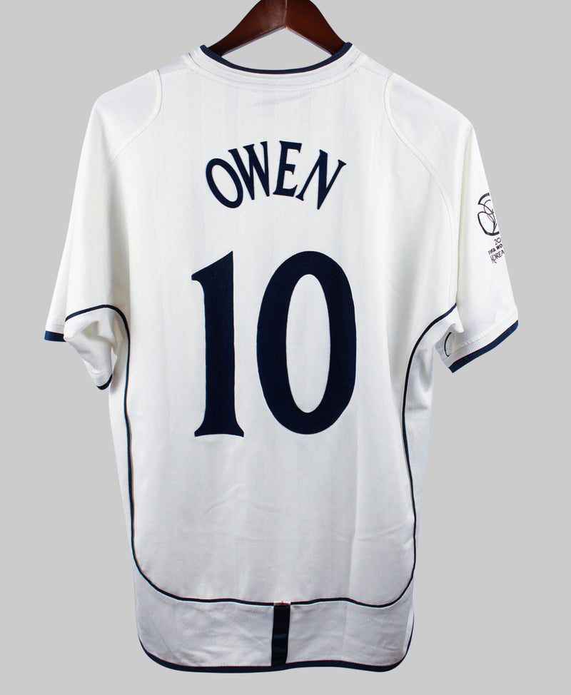 England 2002 Owen Home Kit (L)