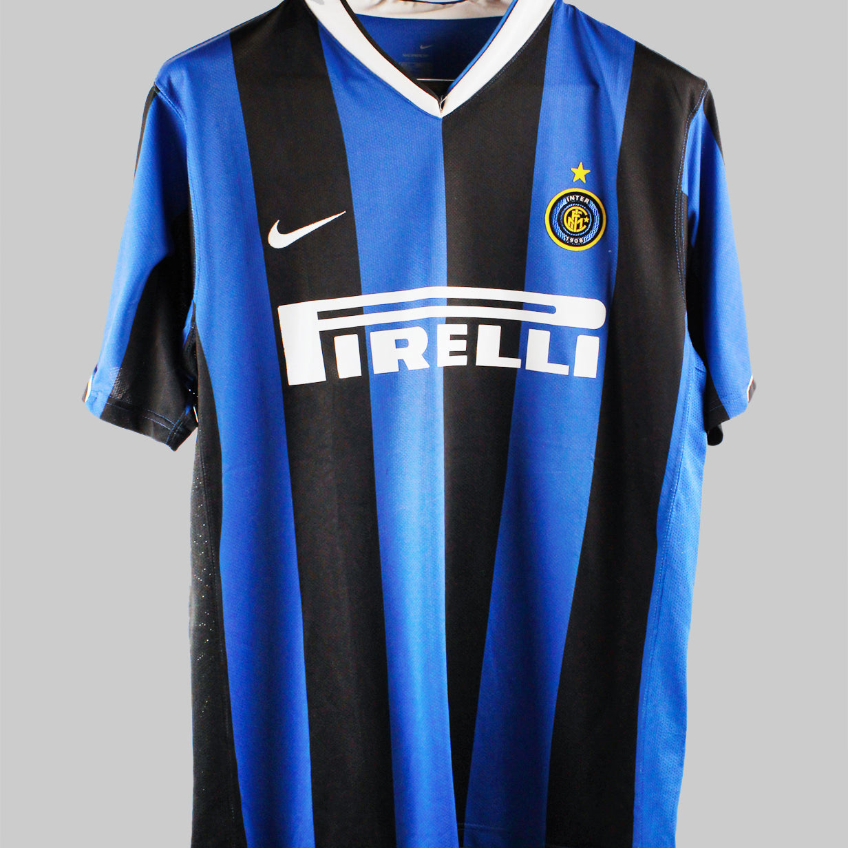 Inter Milan 2006-07 Ibrahimovic Home Kit  (L)