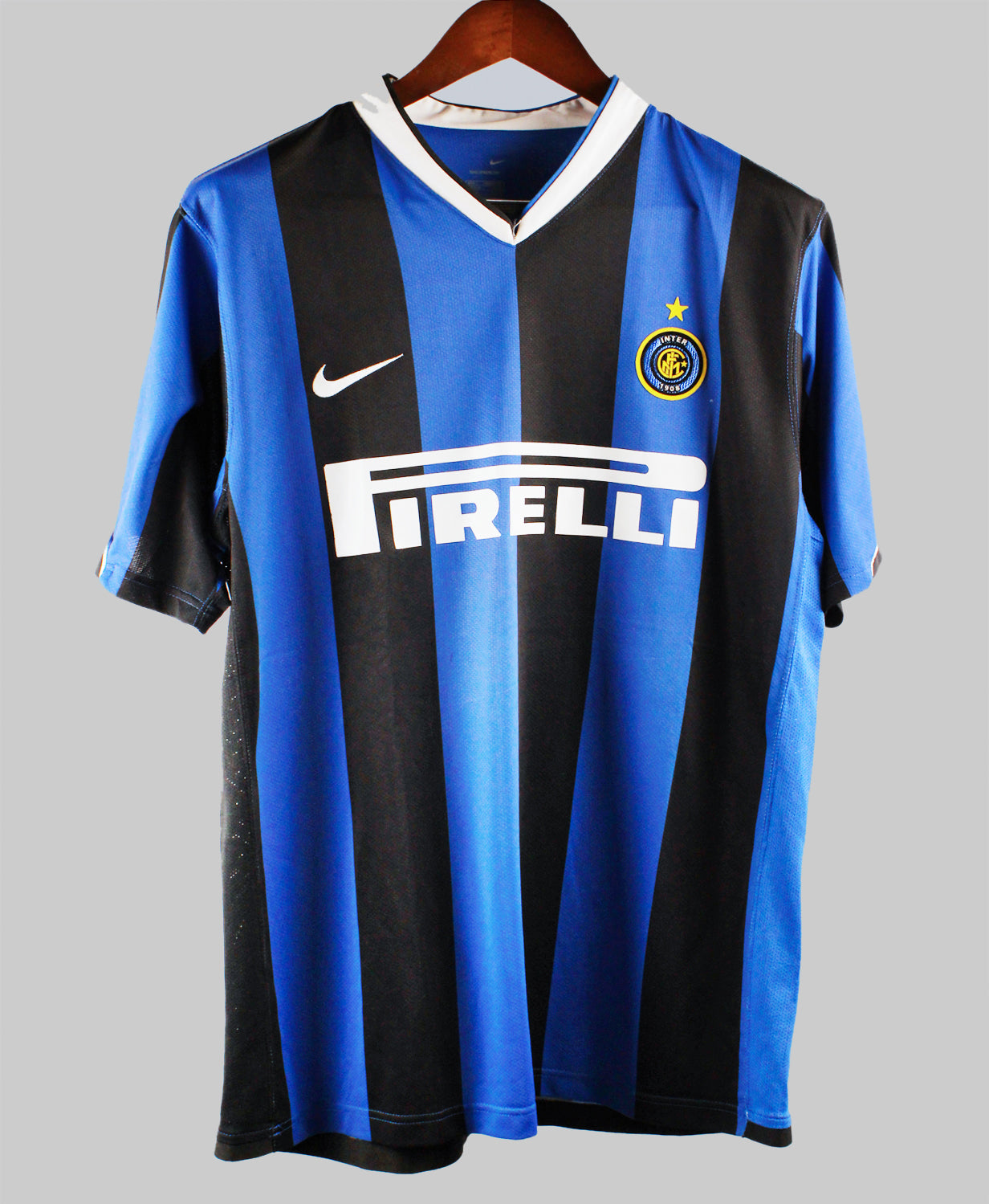 Inter Milan 2006-07 Ibrahimovic Home Kit  (L)