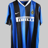Inter Milan 2006-07 Ibrahimovic Home Kit  (L)