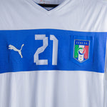 Italy 2012-13 Pirlo Long Sleeve Away Kit  (L)