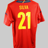 Spain 2012-13 Silva Home Kit  (M)