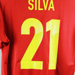 Spain 2012-13 Silva Home Kit  (M)