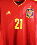 Spain 2012-13 Silva Home Kit  (M)