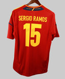 Spain 2012 Sergio Ramos Home Kit W/ Tags (L)