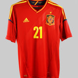 Spain 2012-13 Silva Home Kit  (M)