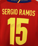 Spain 2012 Sergio Ramos Home Kit W/ Tags (L)
