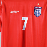 England 2004 Beckham Away Kit (L)